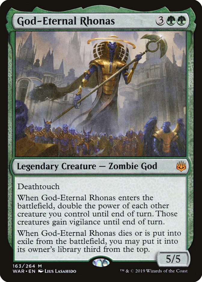 God-Eternal Rhonas (War of the Spark)  - Foil | Good Games North