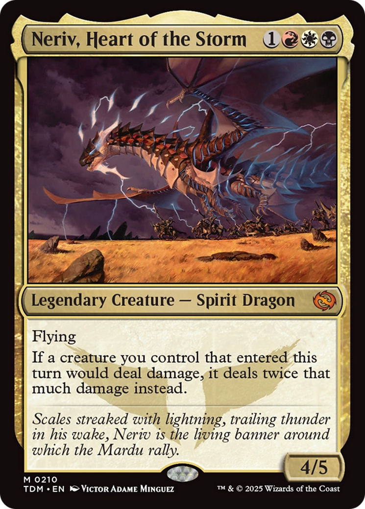Neriv, Heart of the Storm [Tarkir: Dragonstorm] | Good Games North