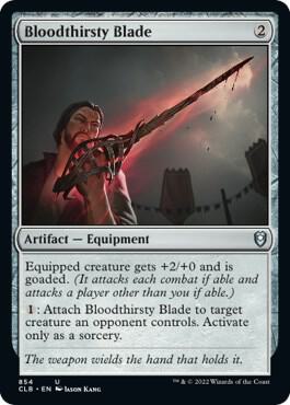 Bloodthirsty Blade 854 (Commander Legends: Battle for Baldur's Gate)  | Good Games North