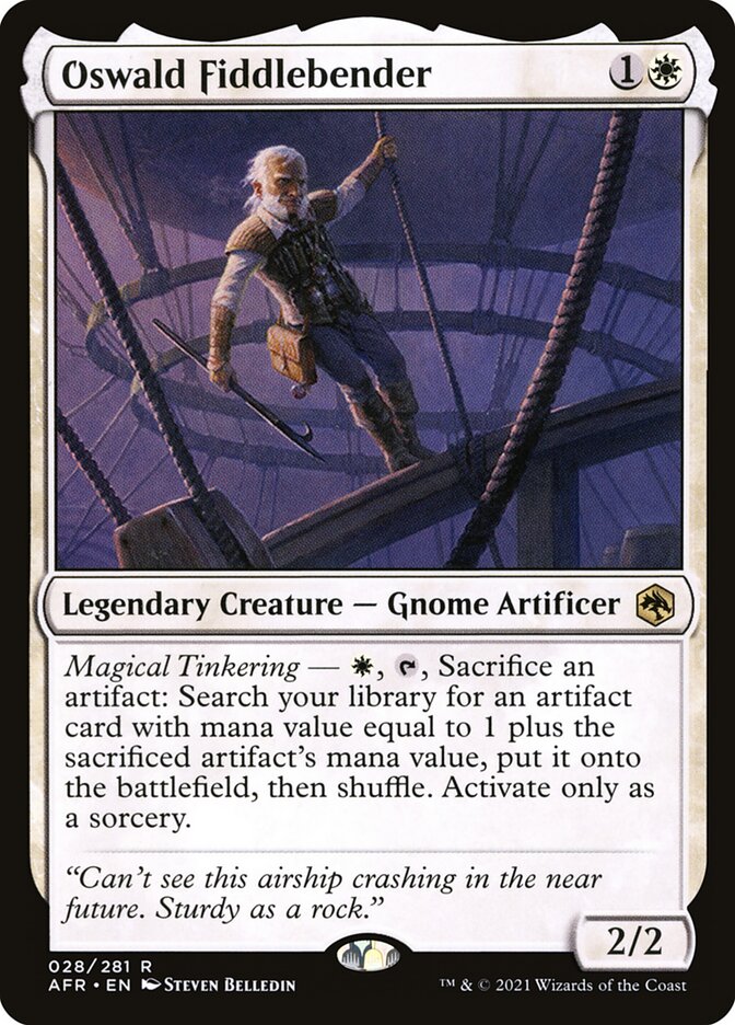 Oswald Fiddlebender (Adventures in the Forgotten Realms)  | Good Games North
