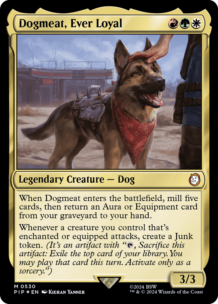 Dogmeat, Ever Loyal (Surge Foil) [Fallout] | Good Games North