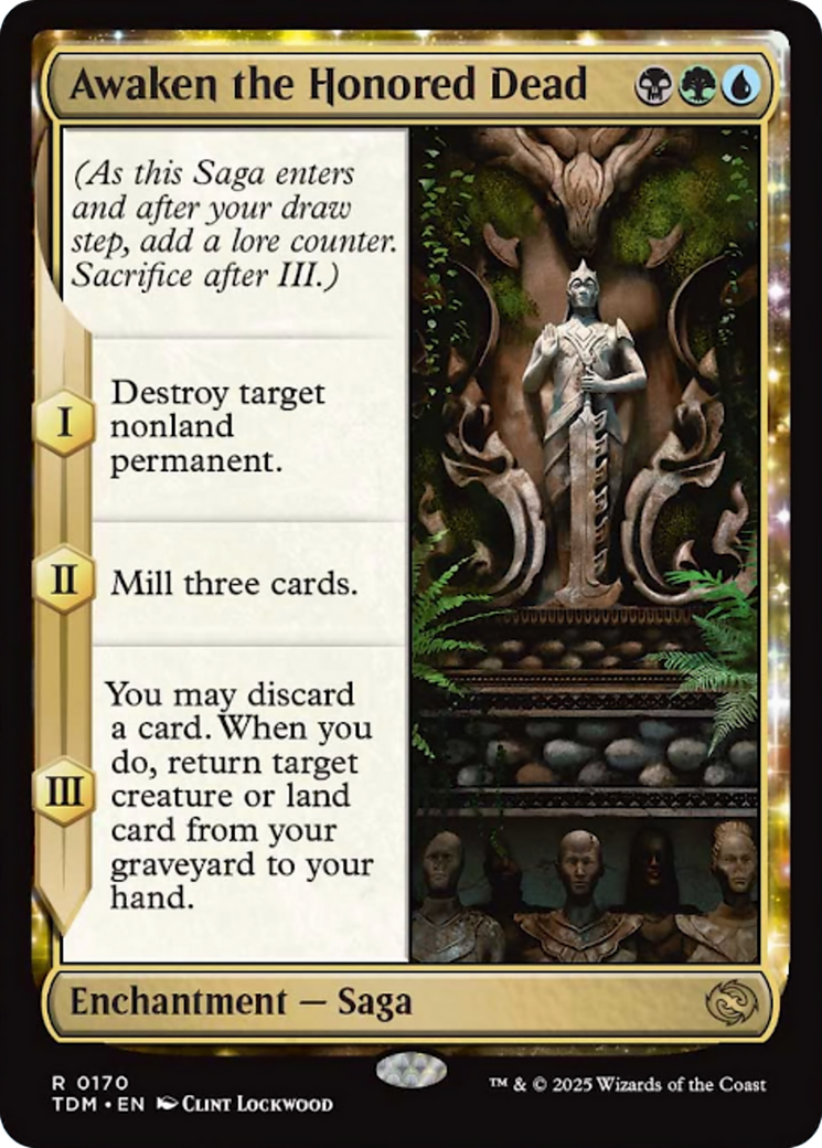 Awaken the Honored Dead [Tarkir: Dragonstorm] | Good Games North