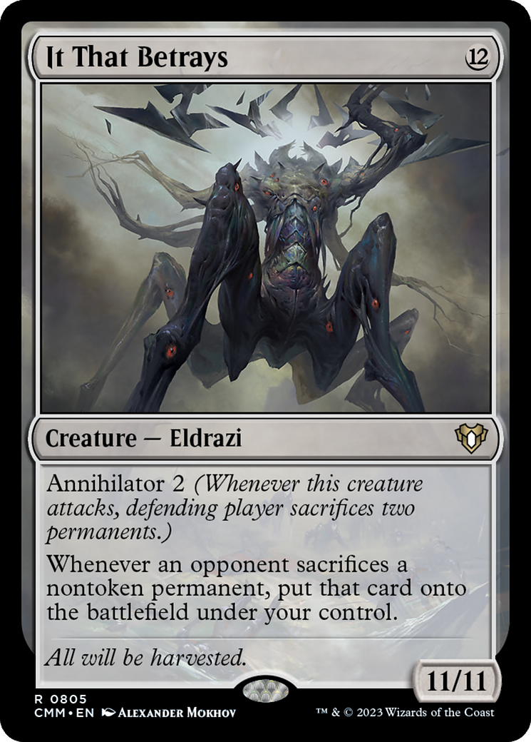 It That Betrays [Commander Masters] | Good Games North