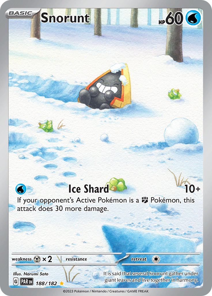 Snorunt (188/182) [Scarlet & Violet: Paradox Rift] | Good Games North