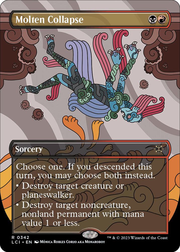Molten Collapse Borderless (The Lost Caverns of Ixalan)  | Good Games North