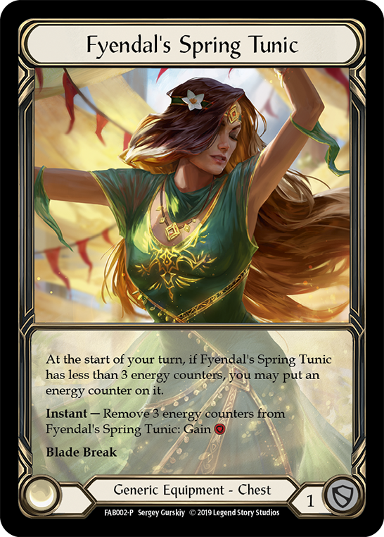 Fyendal's Spring Tunic [FAB002] (Promo)  Rainbow Foil | Good Games North