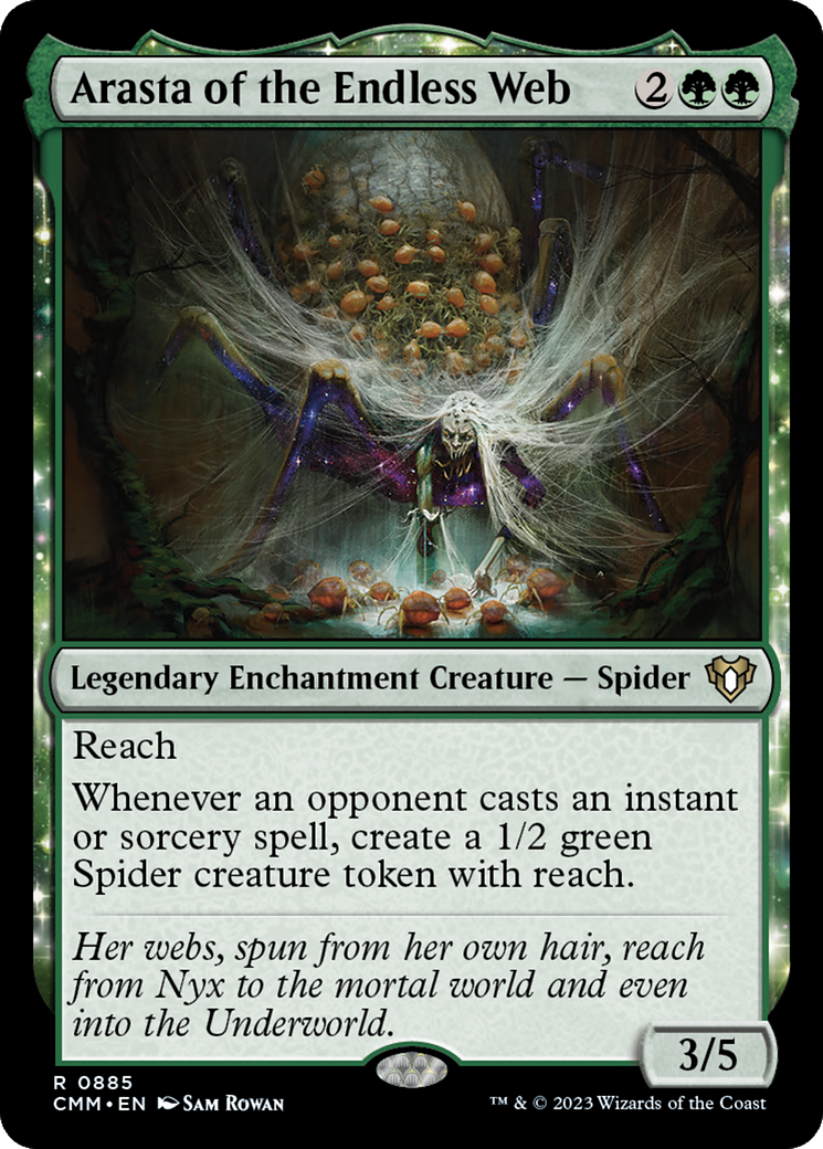 Arasta of the Endless Web [Commander Masters] | Good Games North