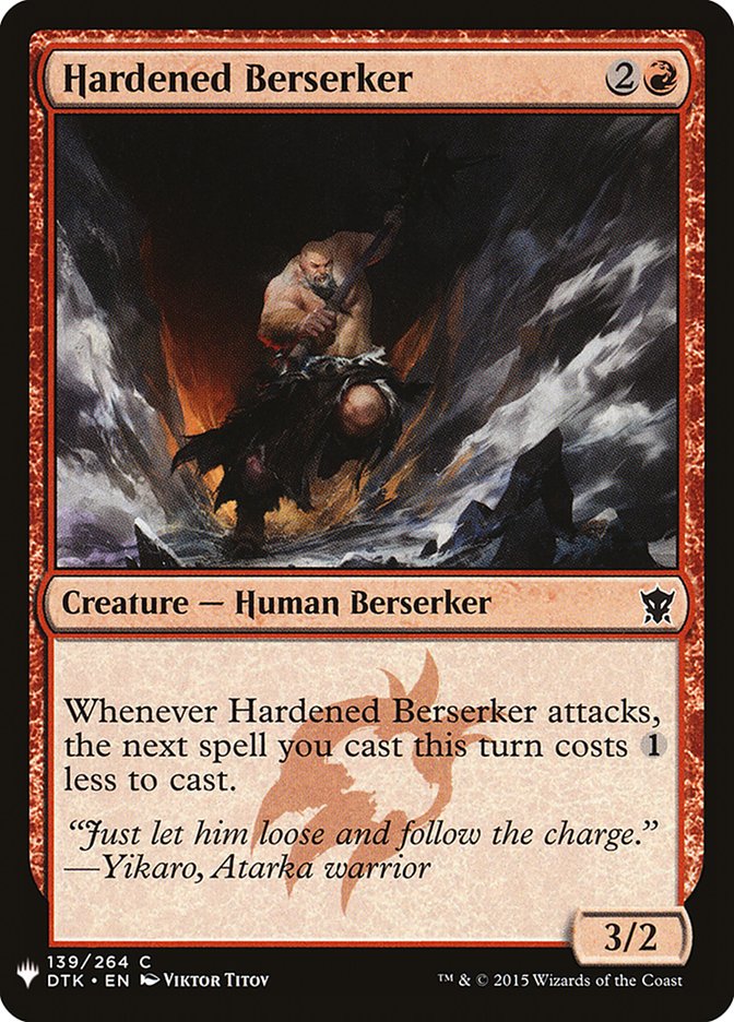 Hardened Berserker [Mystery Booster] | Good Games North