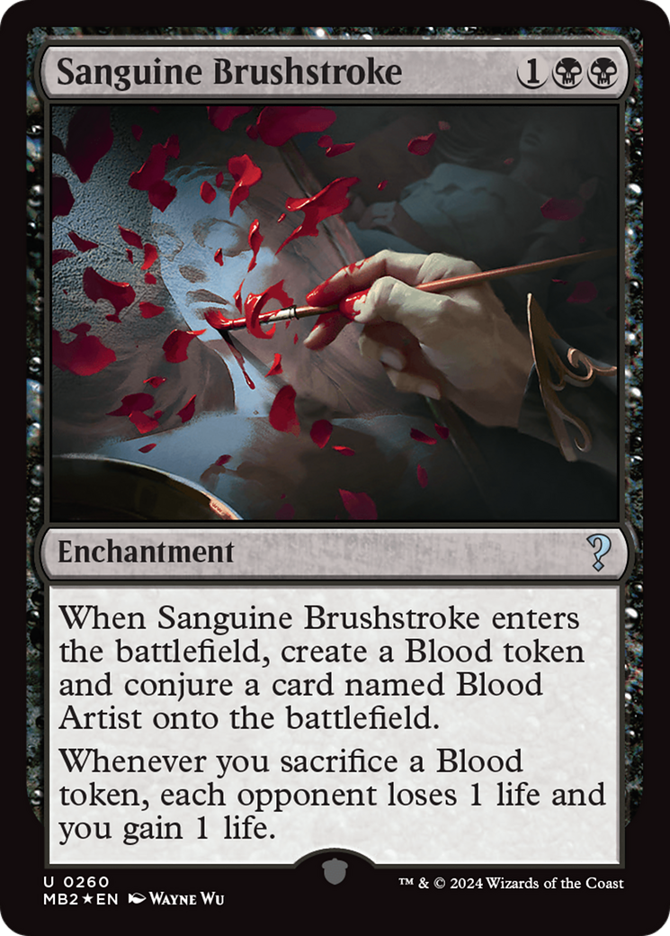 Sanguine Brushstroke [Mystery Booster 2] | Good Games North