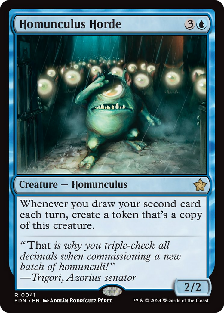 Homunculus Horde [Foundations] | Good Games North