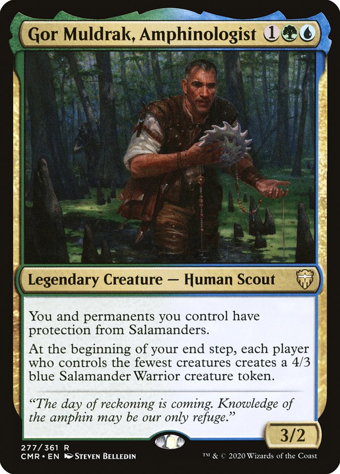 Gor Muldrak, Amphinologist (Commander Legends)  | Good Games North