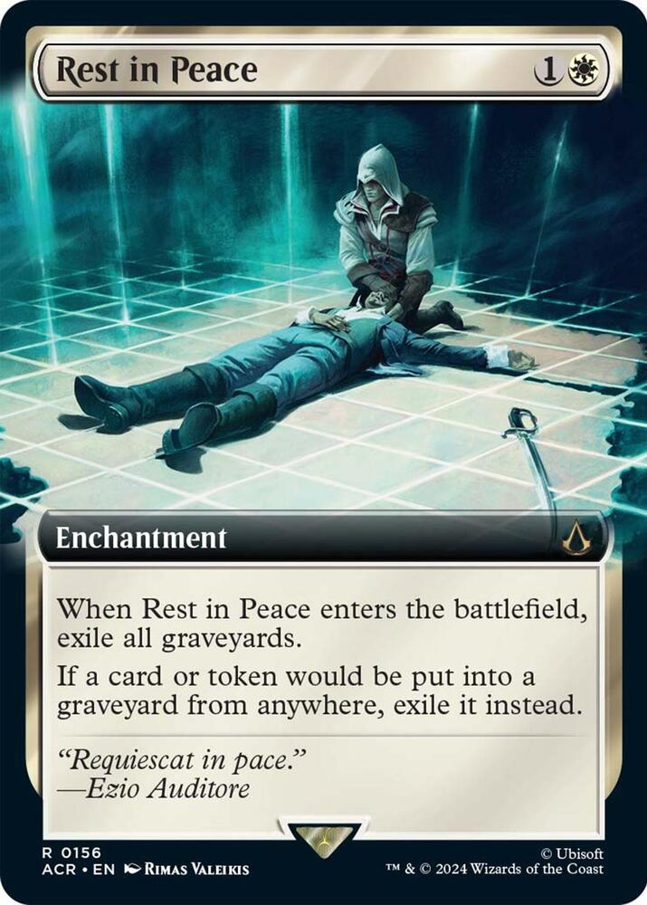 Rest in Peace Extended Art (Universes Beyond: Assassin's Creed)  - undefined | Good Games North