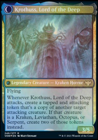 Runo Stromkirk // Krothuss, Lord of the Deep [Innistrad: Crimson Vow Prerelease Promos] | Good Games North