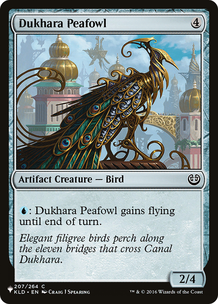 Dukhara Peafowl [The List] | Good Games North