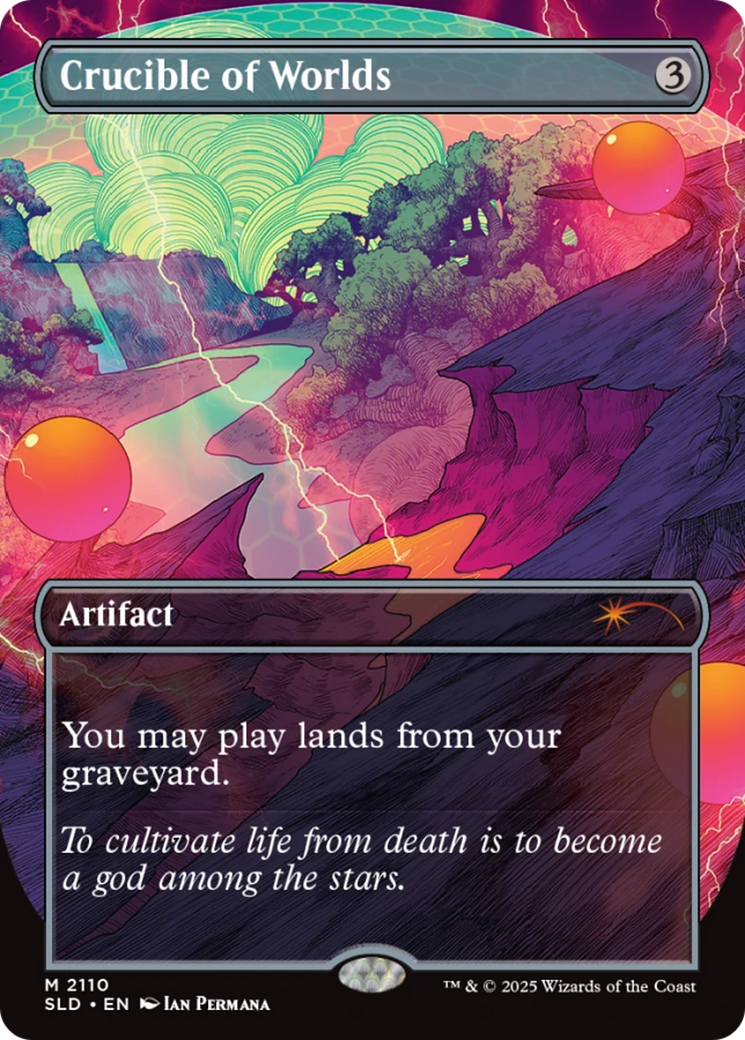 Crucible of Worlds (Galaxy Foil) [Secret Lair Drop Series] | Good Games North