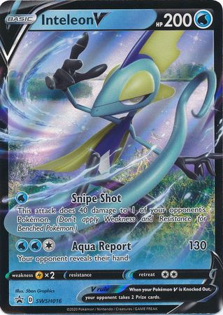 Inteleon V (SWSH016) [Sword & Shield: Black Star Promos] | Good Games North