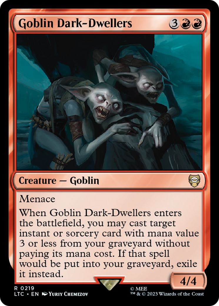 Goblin Dark-Dwellers [The Lord of the Rings: Tales of Middle-Earth Commander] | Good Games North