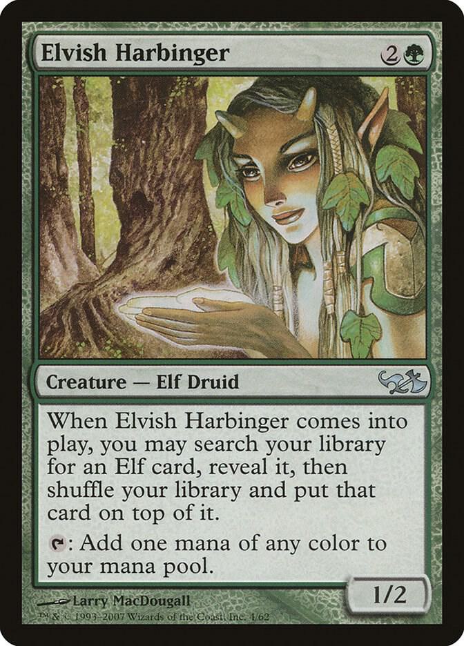 Elvish Harbinger 4/62 (Duel Decks: Elves vs. Goblins)  | Good Games North