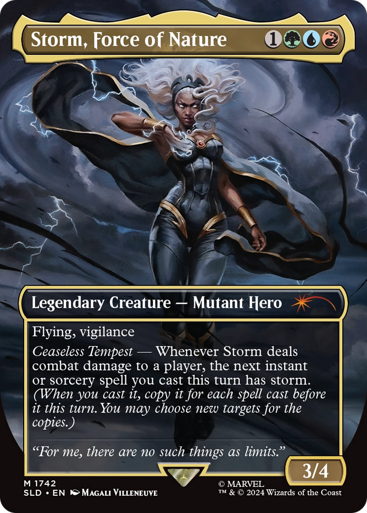 Storm, Force of Nature (Rainbow Foil) [Secret Lair Drop Series] | Good Games North