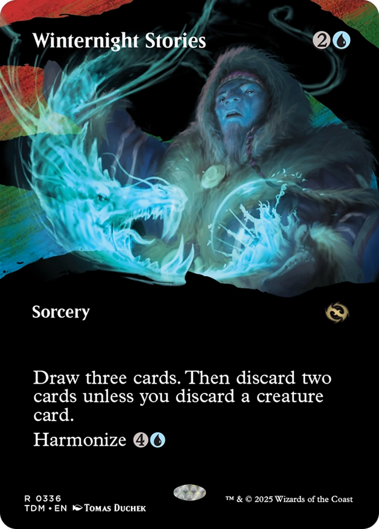 Winternight Stories (Borderless) [Tarkir: Dragonstorm] | Good Games North