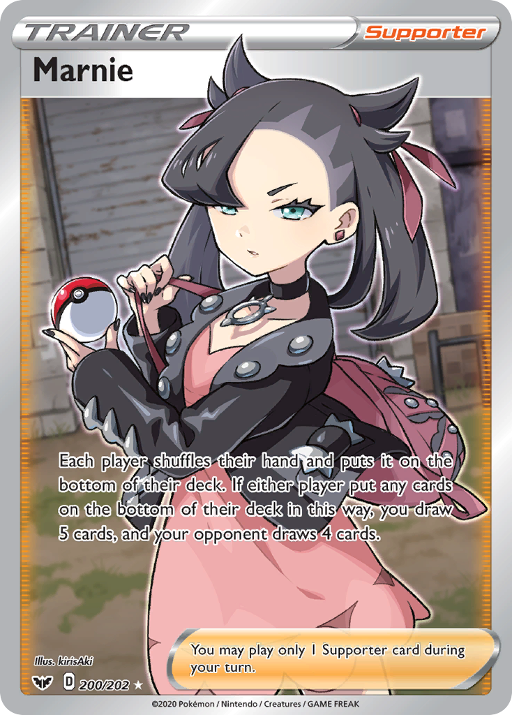 Marnie (200/202) [Sword & Shield: Base Set] | Good Games North