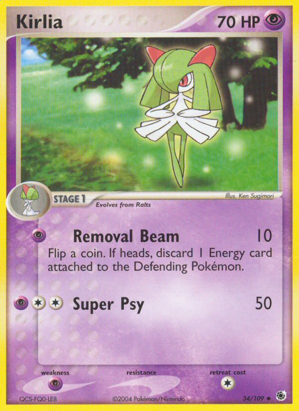 Kirlia (34/109) [EX: Ruby & Sapphire] | Good Games North