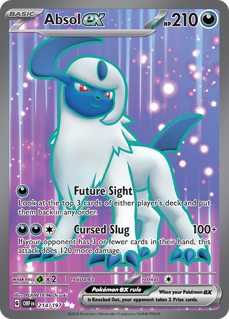 Absol ex (214/197) [Scarlet & Violet: Obsidian Flames] | Good Games North