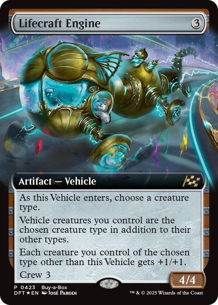 Lifecraft Engine Extended Art (Buy-A-Box Promos)  - Foil | Good Games North