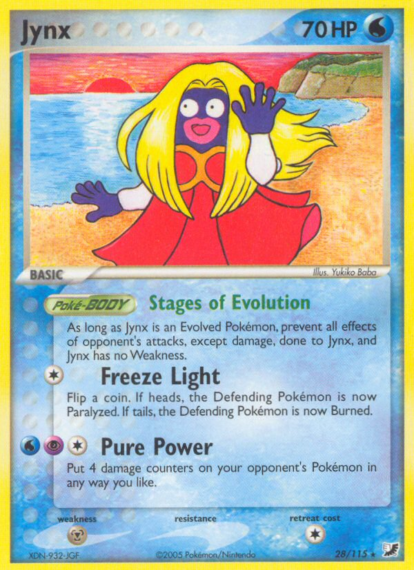Jynx (28/115) [EX: Unseen Forces] | Good Games North