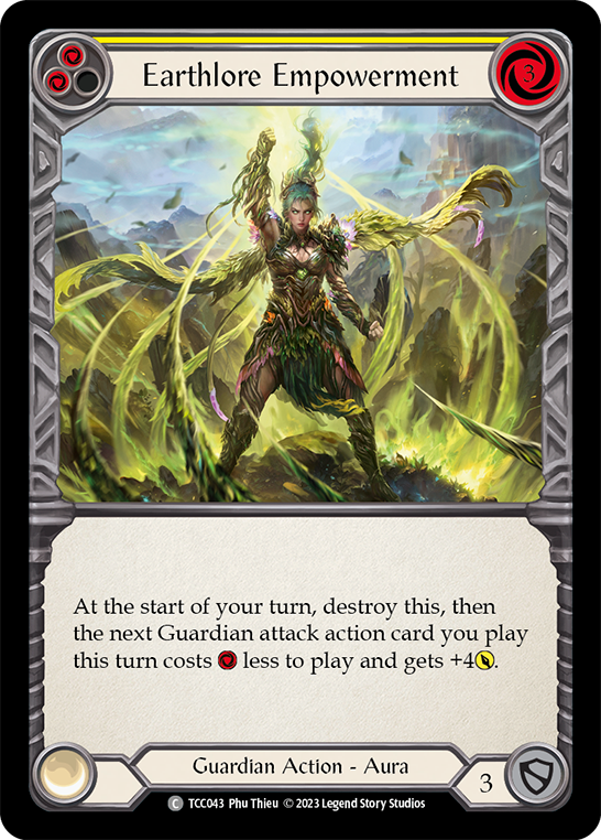 Earthlore Empowerment (Yellow) [TCC043] (Round the Table: TCC x LSS) | Good Games North