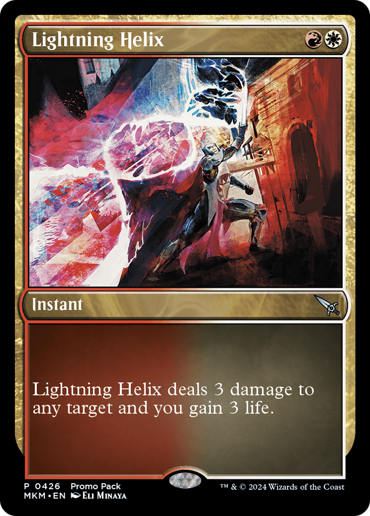 Lightning Helix (Promo Pack) [Murders at Karlov Manor Promos] | Good Games North