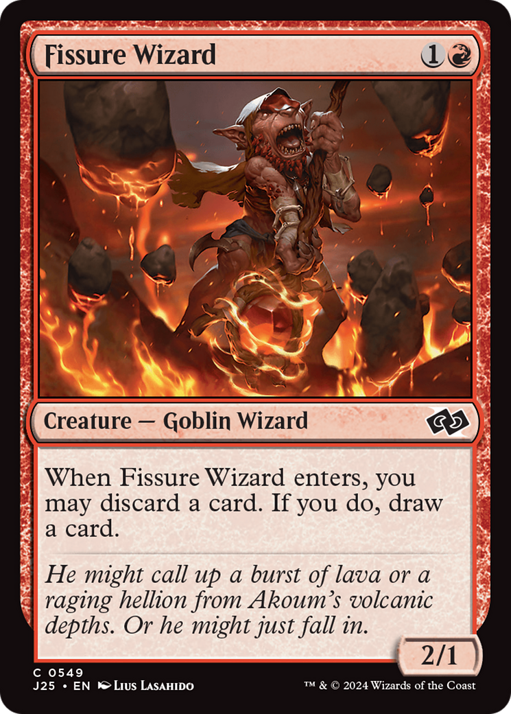 Fissure Wizard [Foundations Jumpstart] | Good Games North