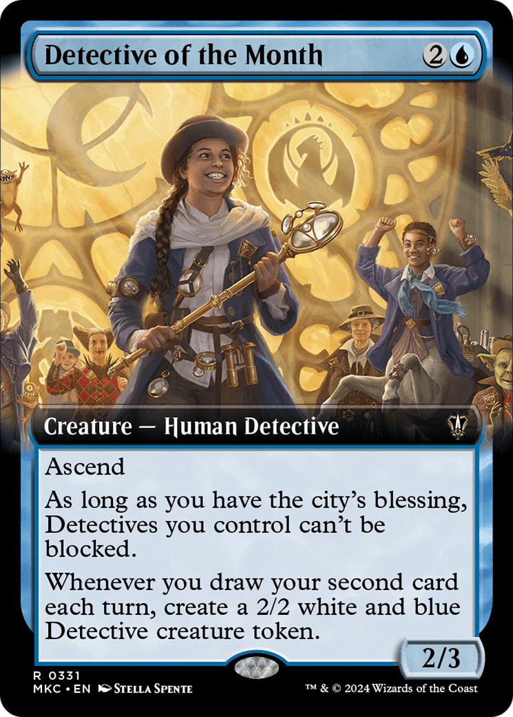 Detective of the Month (Extended Art) [Murders at Karlov Manor Commander] | Good Games North