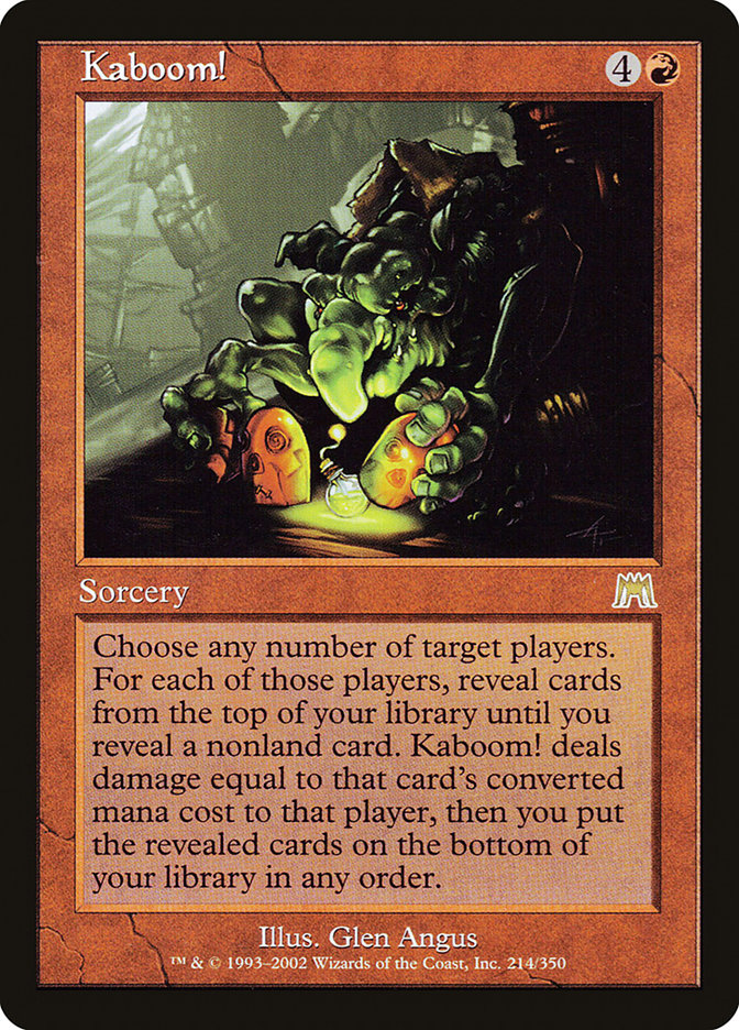 Kaboom! (Onslaught)  - Foil | Good Games North