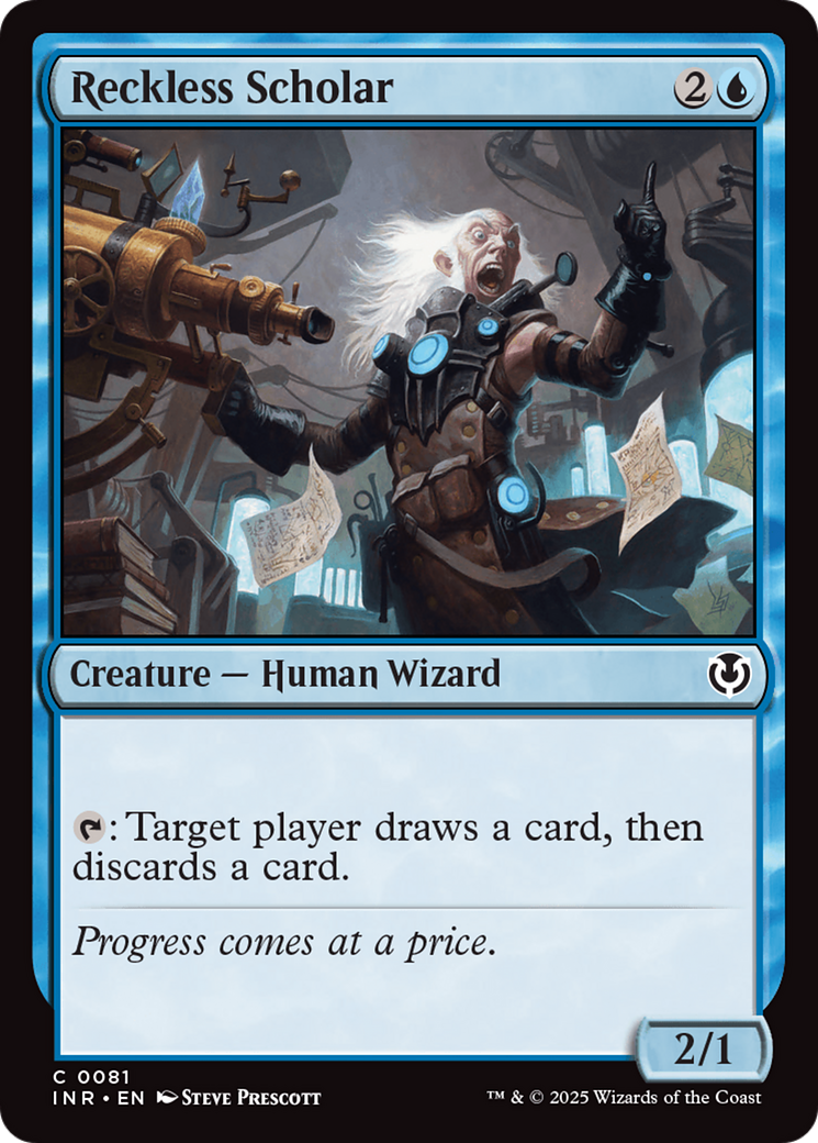 Reckless Scholar [Innistrad Remastered] | Good Games North