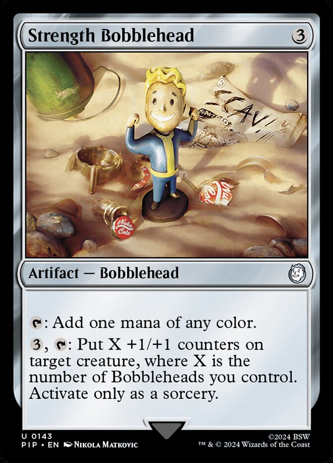 Strength Bobblehead 143 (Universes Beyond: Fallout)  | Good Games North