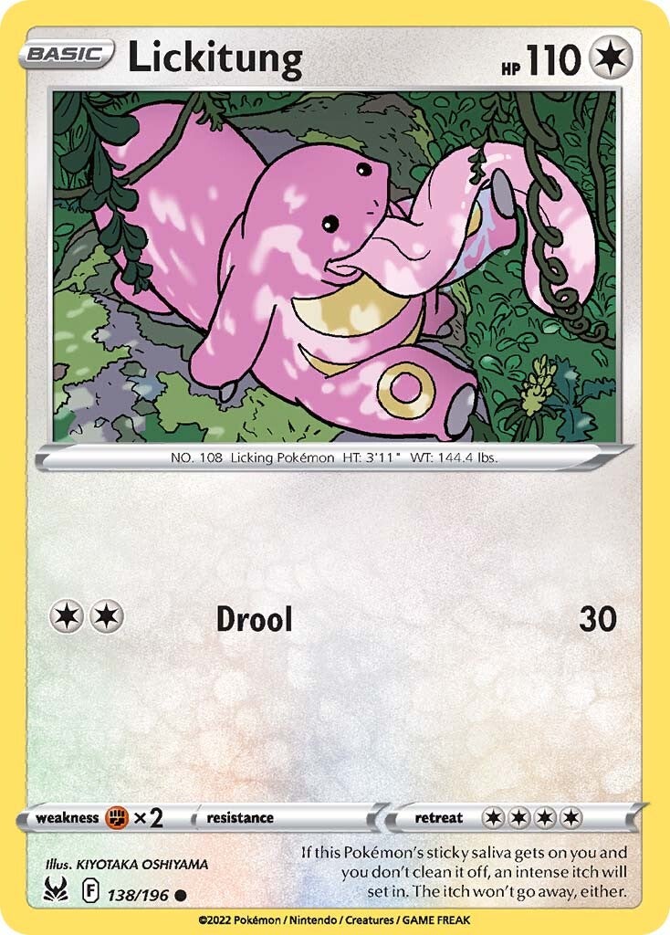 Lickitung (138/196) [Sword & Shield: Lost Origin] | Good Games North