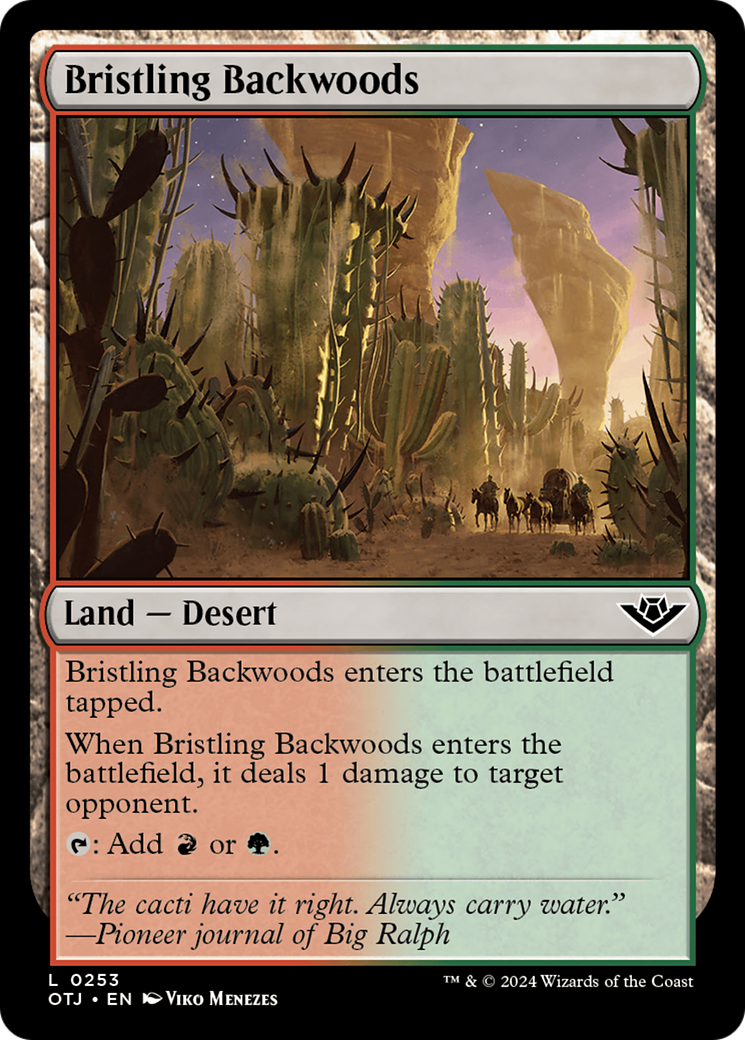 Bristling Backwoods [Outlaws of Thunder Junction] | Good Games North