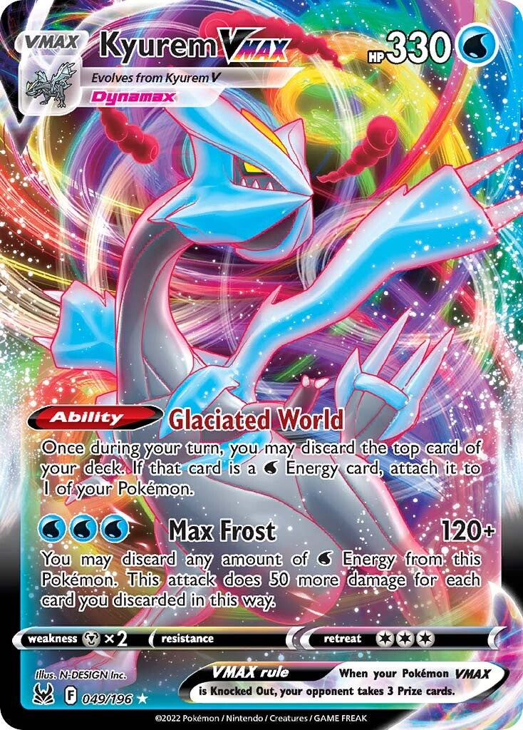 Kyurem VMAX (049/196) [Sword & Shield: Lost Origin] | Good Games North