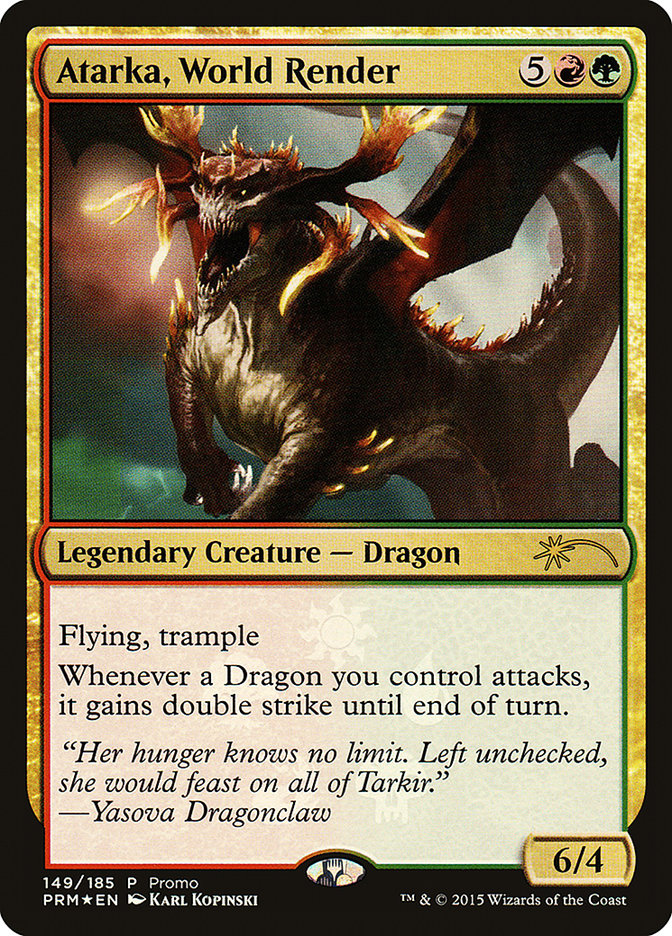 Atarka, World Render [Resale Promos] | Good Games North