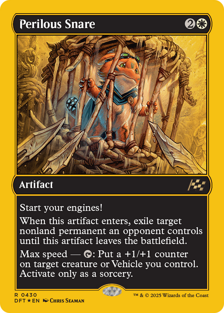 Perilous Snare (First-Place Foil) [Aetherdrift] | Good Games North