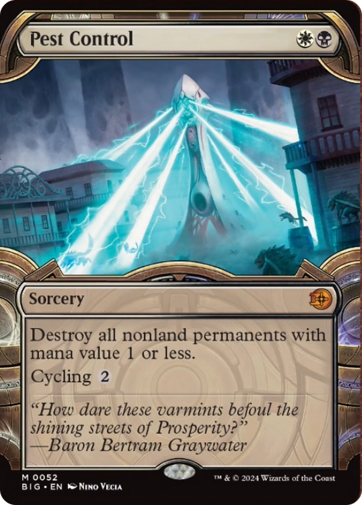 Pest Control (Showcase) [Outlaws of Thunder Junction: The Big Score] | Good Games North