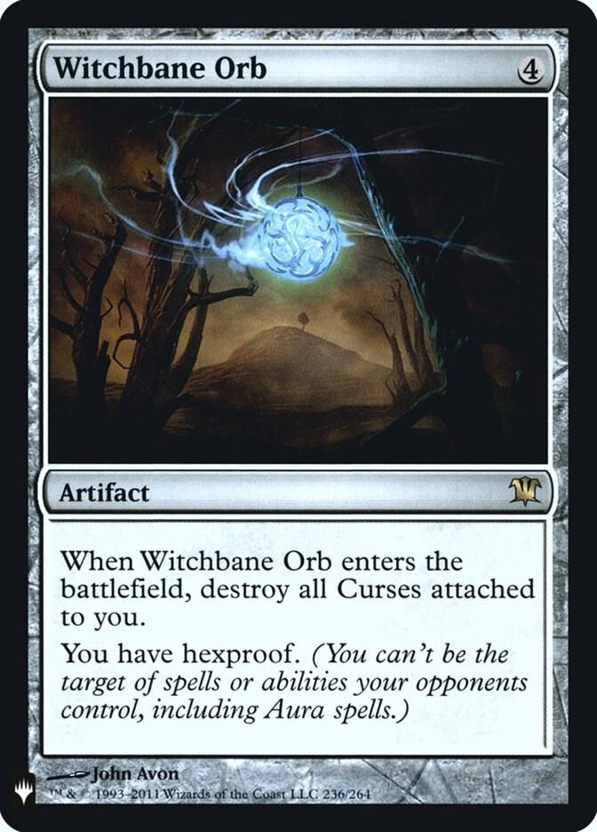 Witchbane Orb ISD-236/5075 (The List Reprints)  - Foil | Good Games North