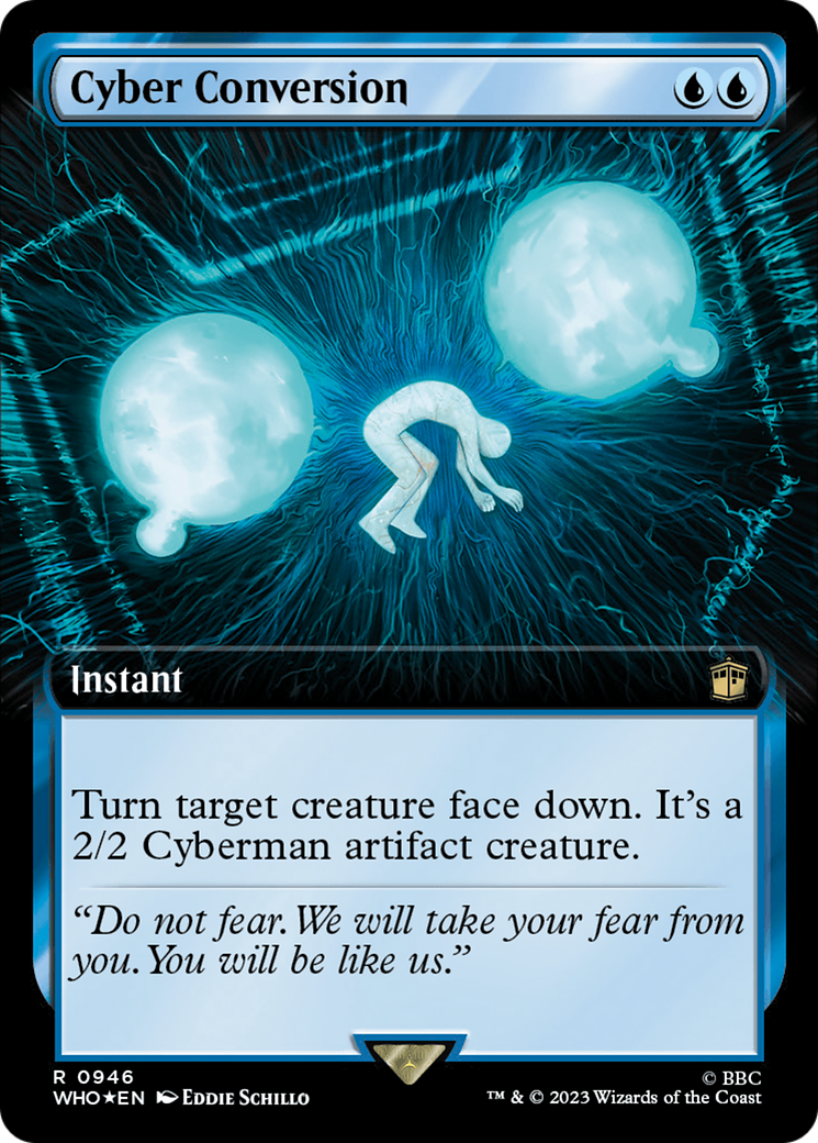 Cyber Conversion (Extended Art) (Surge Foil) [Doctor Who] | Good Games North