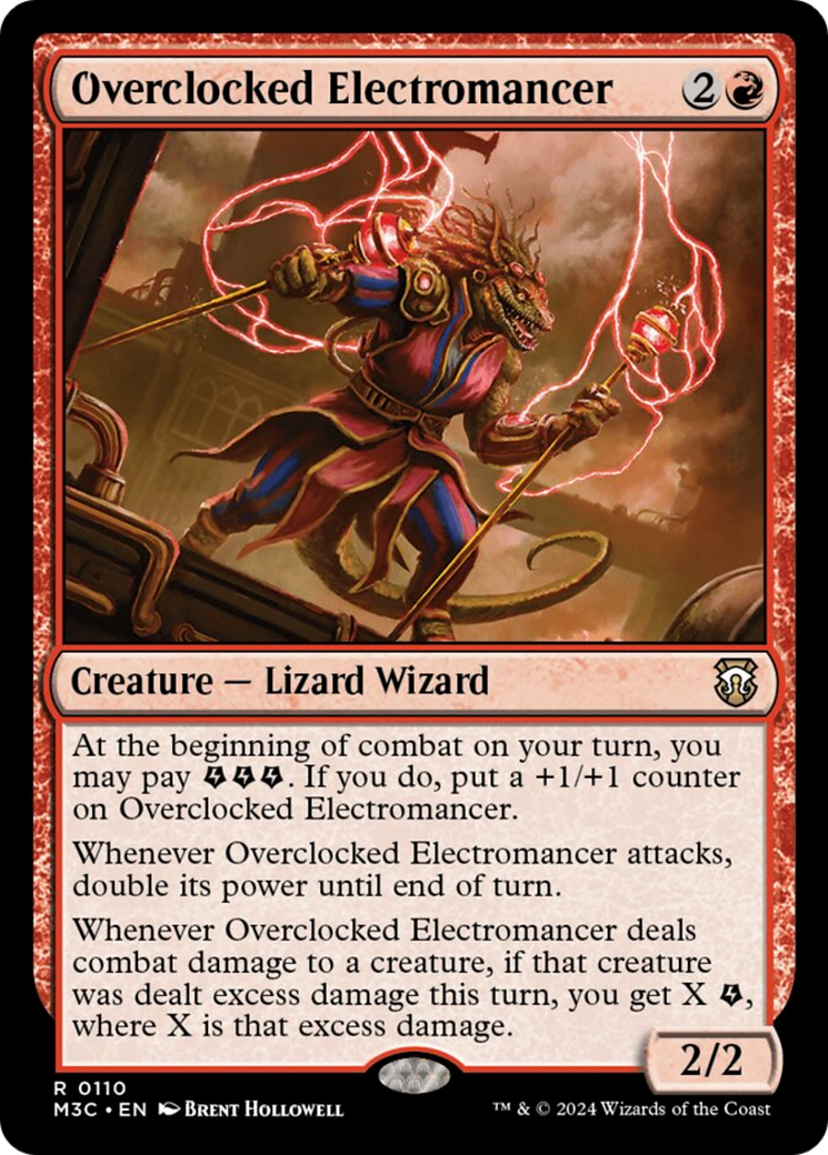 Overclocked Electromancer [Modern Horizons 3 Commander] | Good Games North