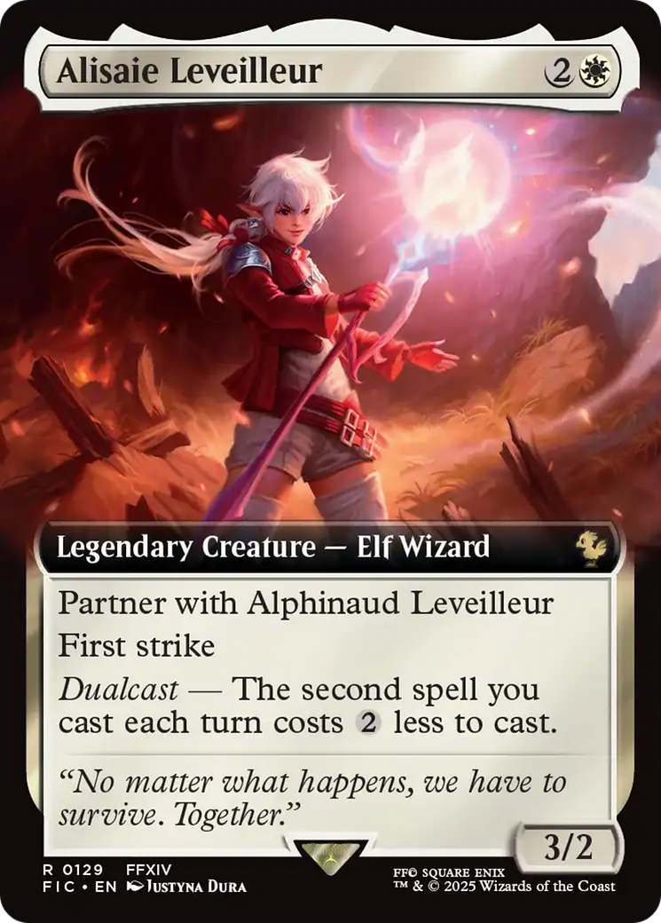 Alisaie Leveilleur (Extended Art) [FINAL FANTASY Commander] | Good Games North
