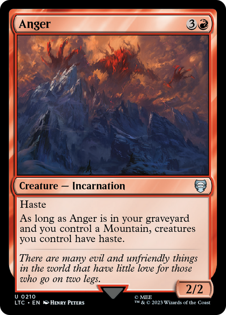 Anger [The Lord of the Rings: Tales of Middle-Earth Commander] | Good Games North