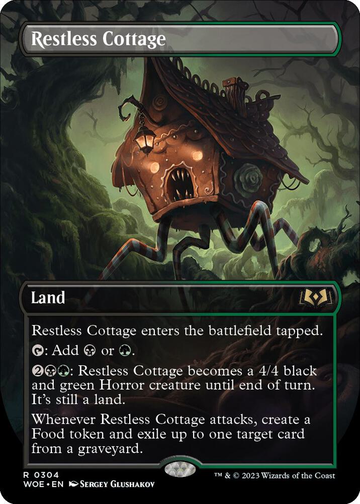Restless Cottage 304/276 (Wilds of Eldraine)  - Borderless | Good Games North