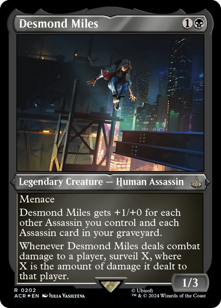 Desmond Miles (Foil Etched) [Assassin's Creed] | Good Games North