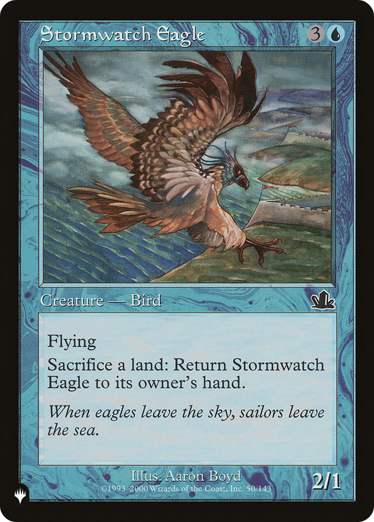 Stormwatch Eagle [The List] | Good Games North